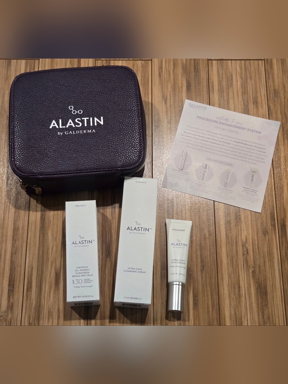NWT ALASTIN Skincare Kit with Purple Travel Case (NO NECTAR)